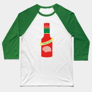 Neurospicy Tabasco Hot Sauce Baseball T-Shirt